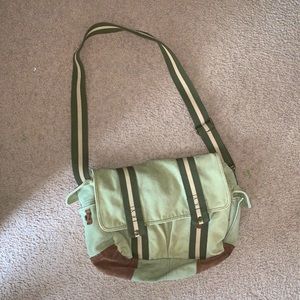 Army green GAP shoulder bag